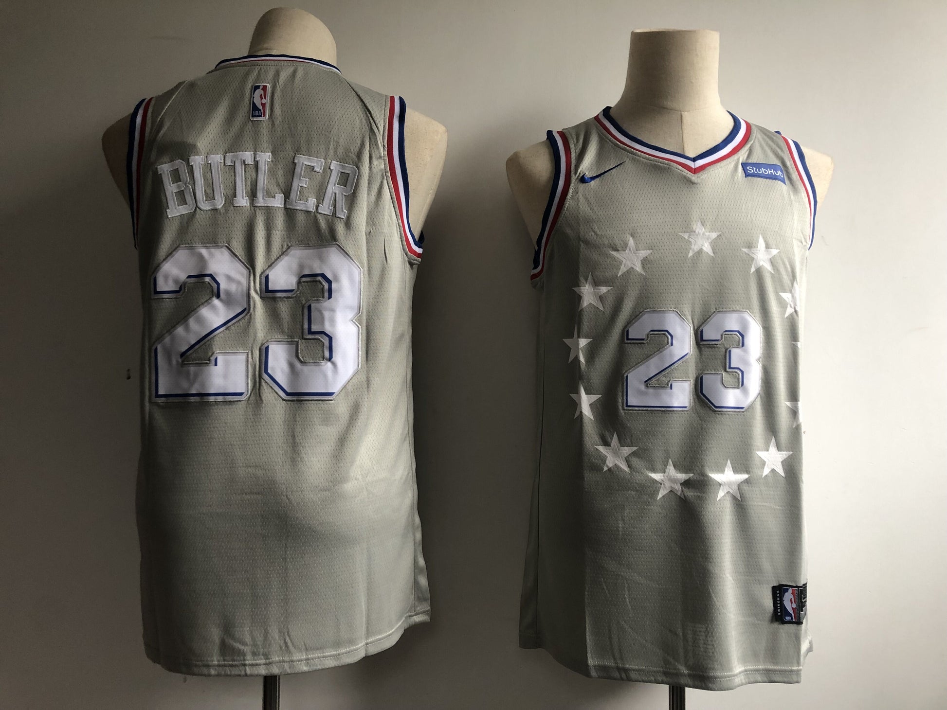 Jimmy Butler Philadelphia 76ers gray City Edition jersey