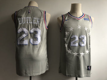 Jimmy Butler Philadelphia 76ers gray City Edition jersey