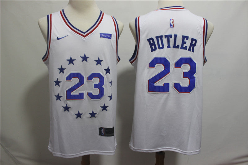 Jimmy Butler Philadelphia 76ers white jersey