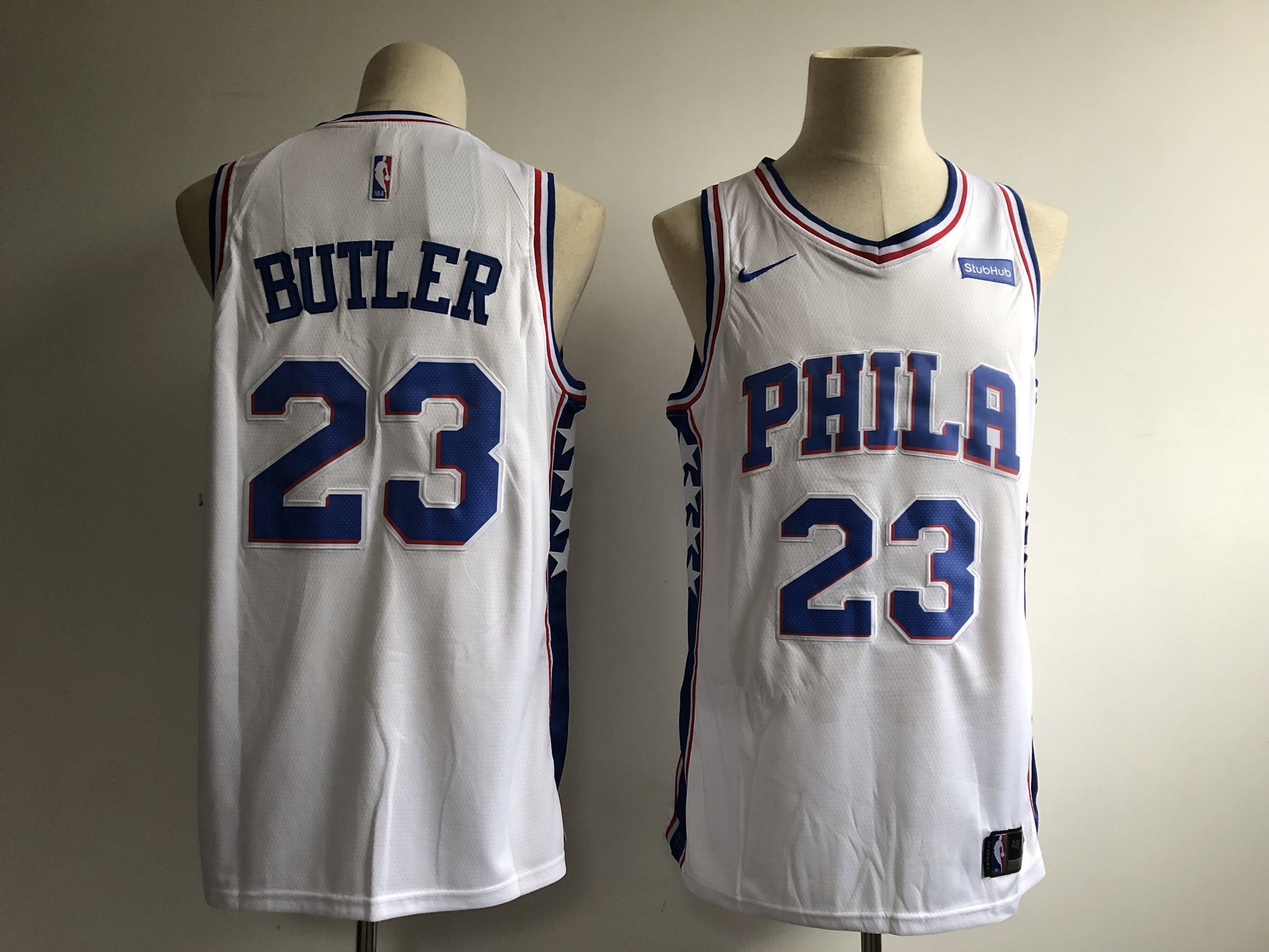Jimmy Butler Philadelphia 76ers white jersey