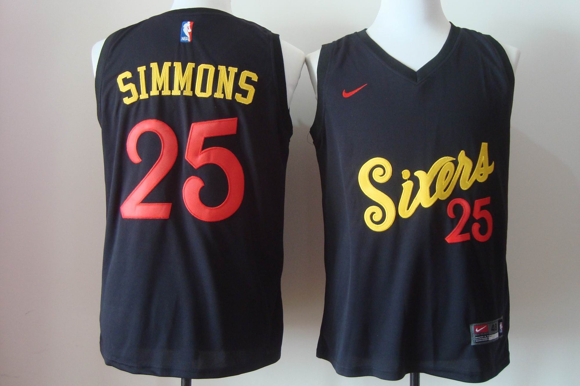 Ben Simmons Philadelphia 76ers black Fashion jersey