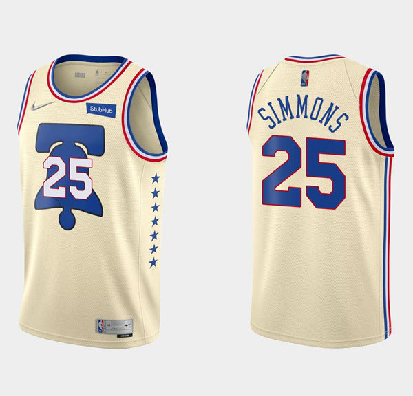 Ben Simmons Earned Edition Philadelphia 76ers jersey
