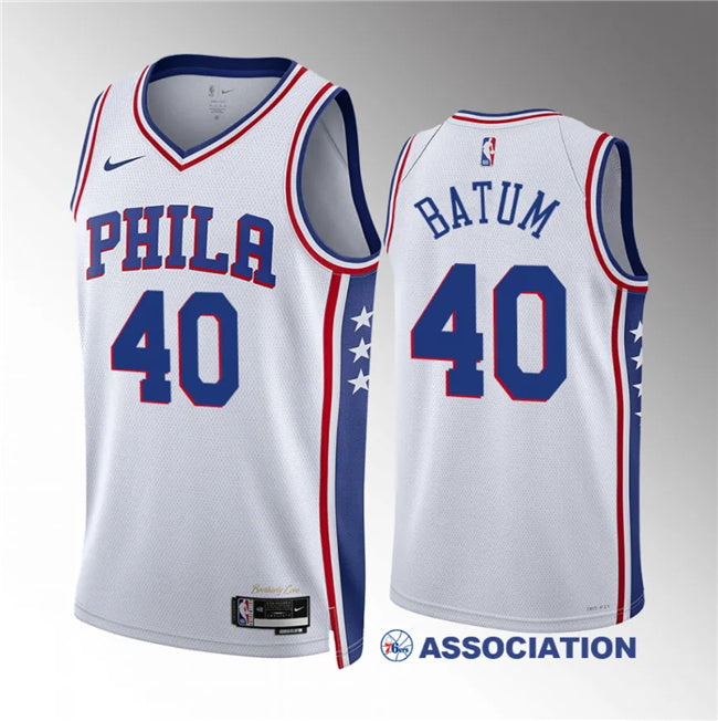 Nicolas Batum Philadelphia 76ers white jersey