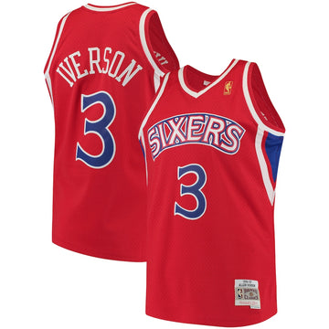 Philadelphia 76ers red jersey