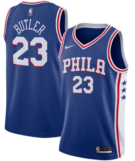 Philadelphia 76ers royal jersey