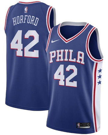 Philadelphia 76ers royal jersey