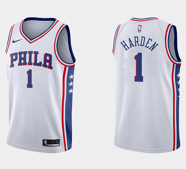 Philadelphia 76ers white jersey