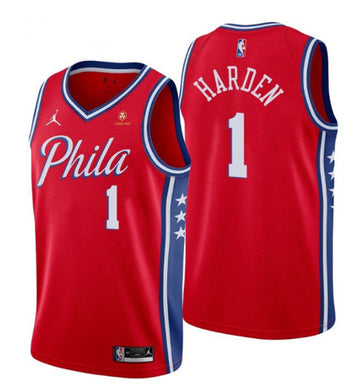 Philadelphia 76ers white jersey