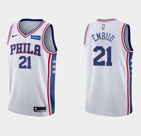 Philadelphia 76ers white jersey