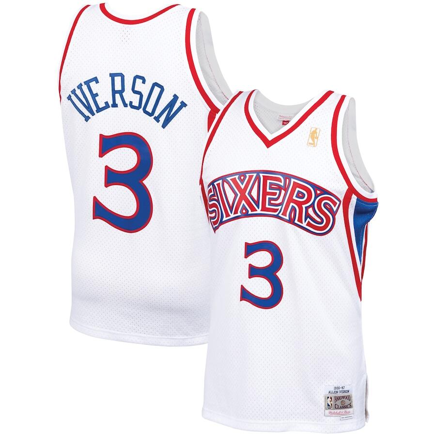 Philadelphia 76ers white jersey