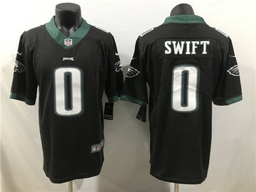 D'Andre Swift Philadelphia Eagles black jersey