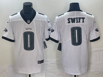 D'Andre Swift Philadelphia Eagles white jersey