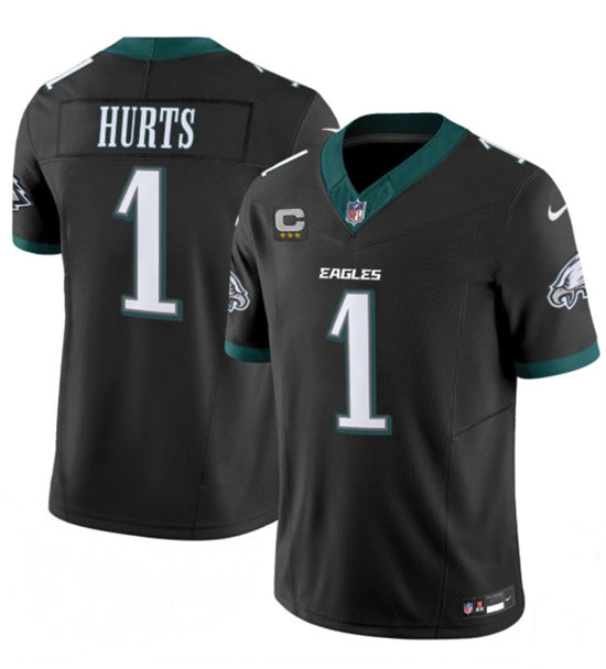 Jalen Hurts Philadelphia Eagles black FUSE jersey