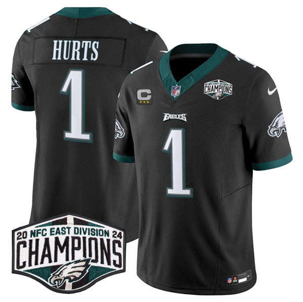 Jalen Hurts Philadelphia Eagles black FUSE jersey