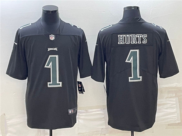 Jalen Hurts Philadelphia Eagles black jersey