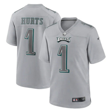 Jalen Hurts Philadelphia Eagles gray Game jersey