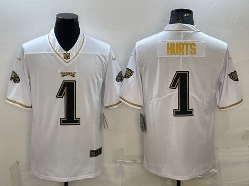 Jalen Hurts Philadelphia Eagles white jersey