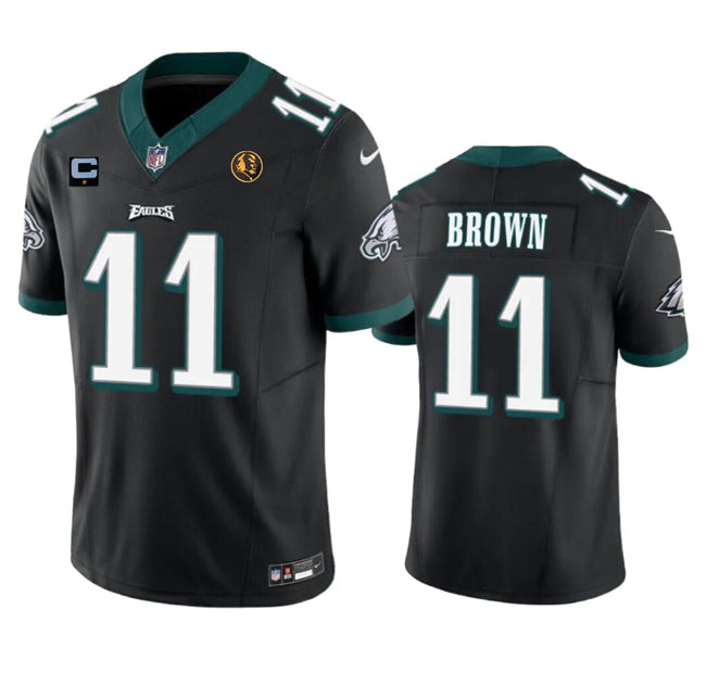A J Philadelphia Eagles brown FUSE jersey