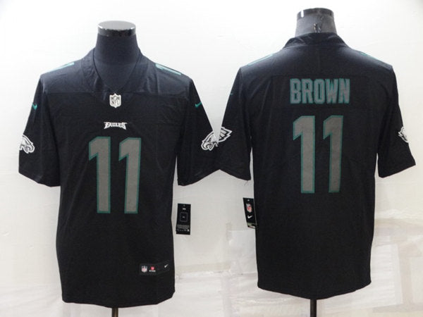 A J Philadelphia Eagles brown jersey