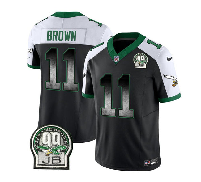 A J Philadelphia Eagles brown FUSE jersey