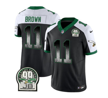 A J Philadelphia Eagles brown FUSE jersey