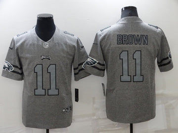 A J Philadelphia Eagles brown jersey