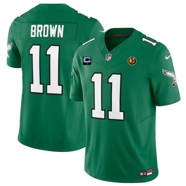 A J Philadelphia Eagles brown FUSE jersey