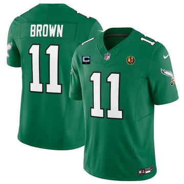 A J Philadelphia Eagles brown FUSE jersey