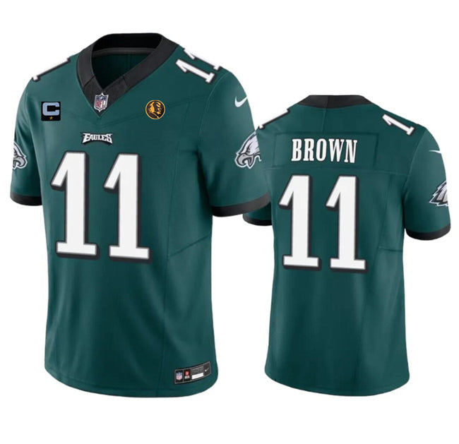 A J Philadelphia Eagles brown FUSE jersey