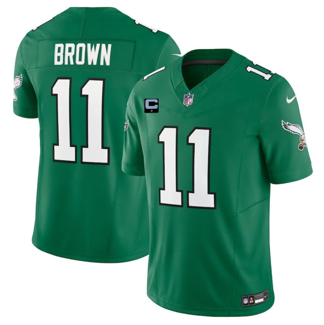 A J Philadelphia Eagles brown FUSE jersey