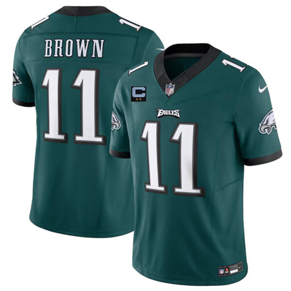 A J Philadelphia Eagles brown FUSE jersey