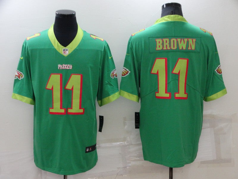A J Philadelphia Eagles brown City Edition jersey