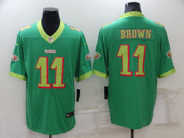 A J Philadelphia Eagles brown City Edition jersey
