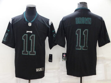 A J Philadelphia Eagles brown Color Rush jersey