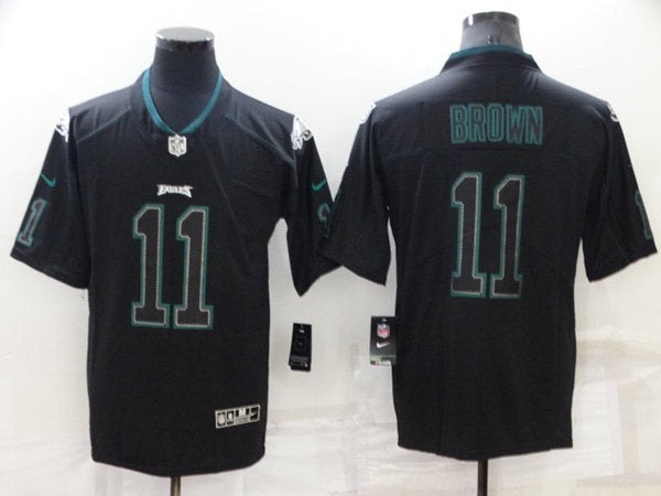 A J Philadelphia Eagles brown Color Rush jersey