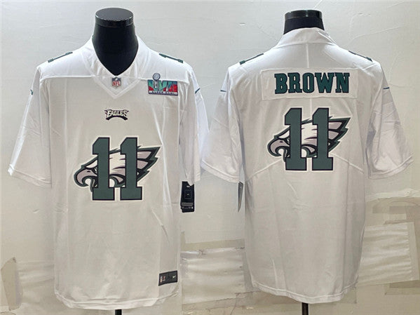 A J Philadelphia Eagles brown Shadow jersey