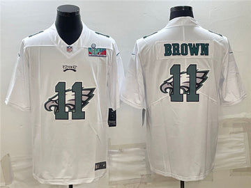 A J Philadelphia Eagles brown Shadow jersey