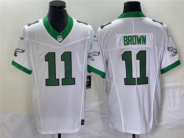 A J Philadelphia Eagles brown FUSE jersey