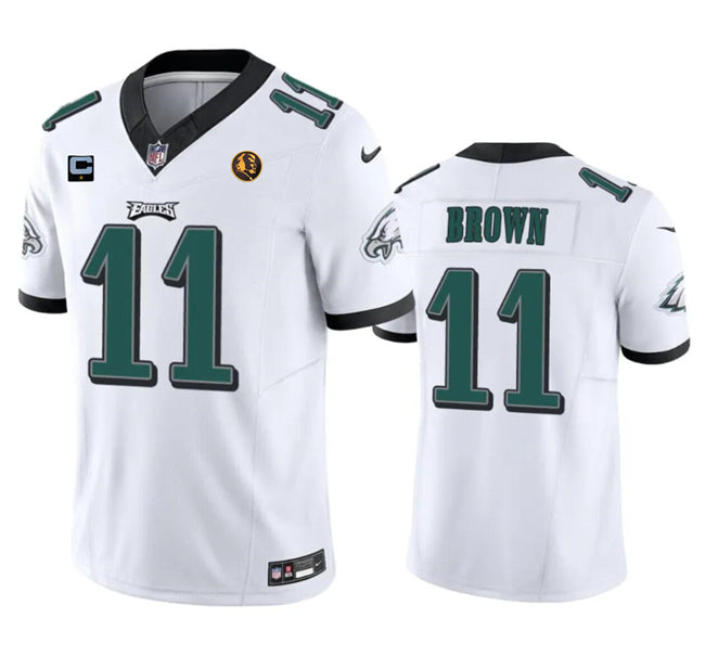 A J Philadelphia Eagles brown FUSE jersey