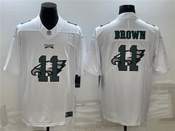 A J Philadelphia Eagles brown Shadow jersey