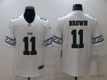 A J Philadelphia Eagles brown jersey