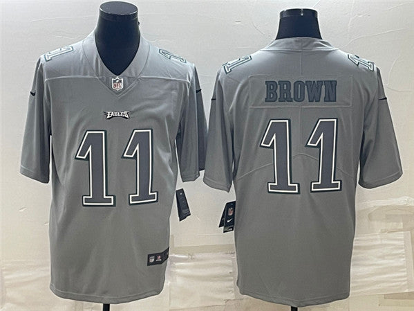 AJ Brown Philadelphia Eagles gray Fashion jersey