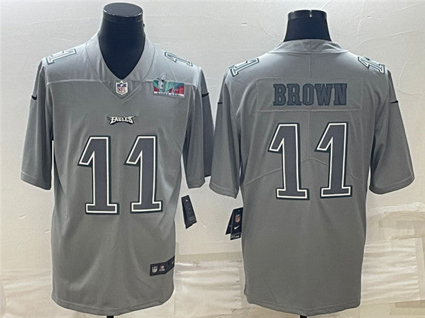 AJ Brown Philadelphia Eagles gray Fashion jersey