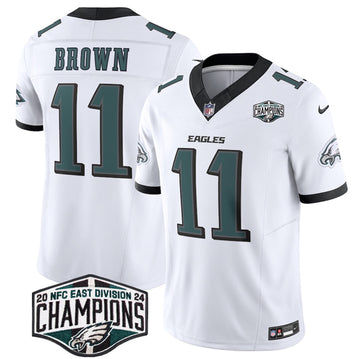 AJ Brown Philadelphia Eagles white FUSE jersey