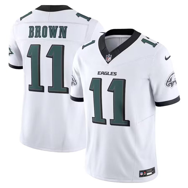 AJ Brown Philadelphia Eagles white FUSE jersey