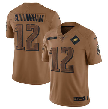 Randall Cunningham Philadelphia Eagles brown Salute To Service jersey