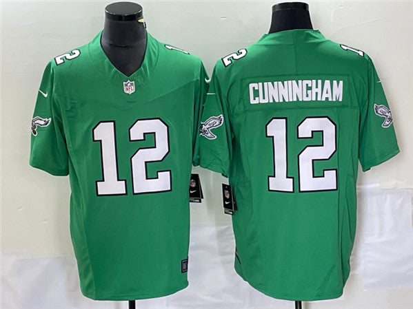 Randall Cunningham Philadelphia Eagles green FUSE jersey