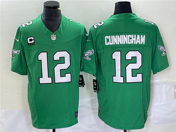 Randall Cunningham Philadelphia Eagles green FUSE jersey