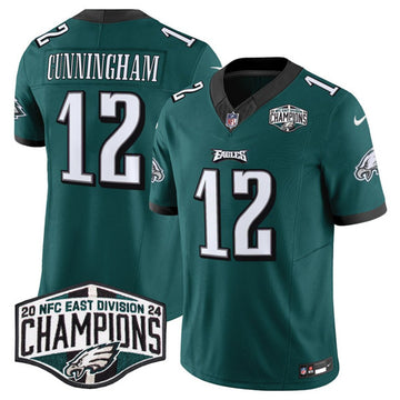 Randall Cunningham Philadelphia Eagles green FUSE jersey