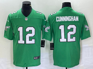 Randall Cunningham Philadelphia Eagles green jersey